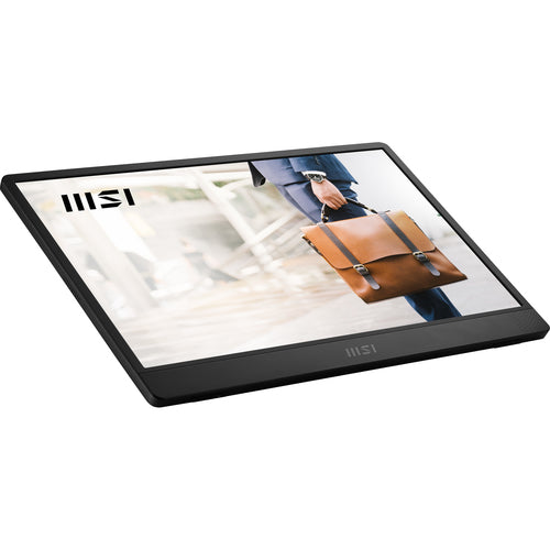 MSI Pro MP161 E2 Portable monitor Black 39.6 cm (15.6") LED 1920 x 1080 pixels