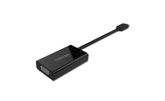 Dynabook PA5270U-1PRP video cable adapter USB Type-C VGA (D-Sub) Black