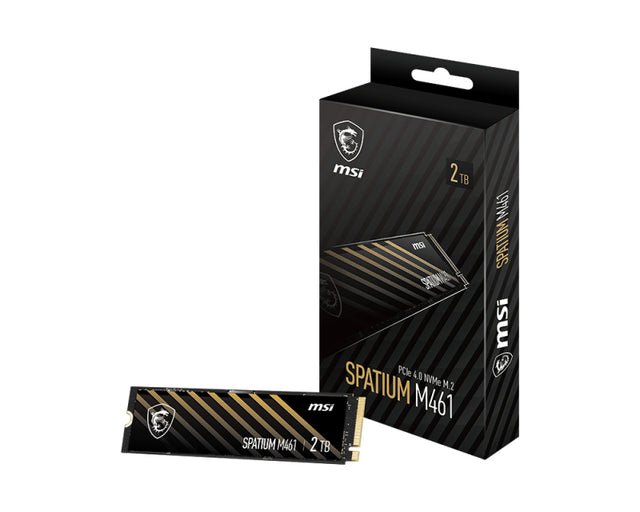 MSI SPATIUM M461 4 TB M.2 PCI Express NVMe 3D NAND