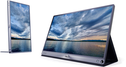 ASUS MB16AC computer monitor 39.6 cm (15.6") 1920 x 1080 pixels Full HD LED Grey