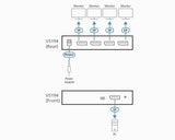 ATEN VS194 video splitter DisplayPort 4x DisplayPort