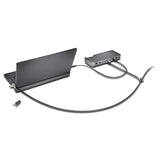 Kensington N17 Keyed Dual Head Laptop Lock for Wedge-Shaped Slots — Master Keyed