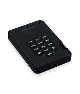 iStorage diskAshur² HDD 4TB Black | Secure Portable Hard Drive |AES-XTS 256-bit Hardware Encryption | PIN protected | OS & Platform Independent | TAA Compliant|Brute force hack defence | Dust/Water Resistant