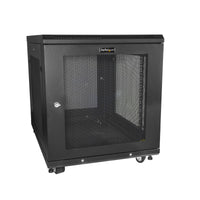 StarTech.com 12U Enterprise-Grade Server Rack Cabinet Kit, 19in Enclosed 4-Post Rack with Shelf and Cable Management, 29in (75cm) Mounting Depth, 992lb (450kg) Capacity