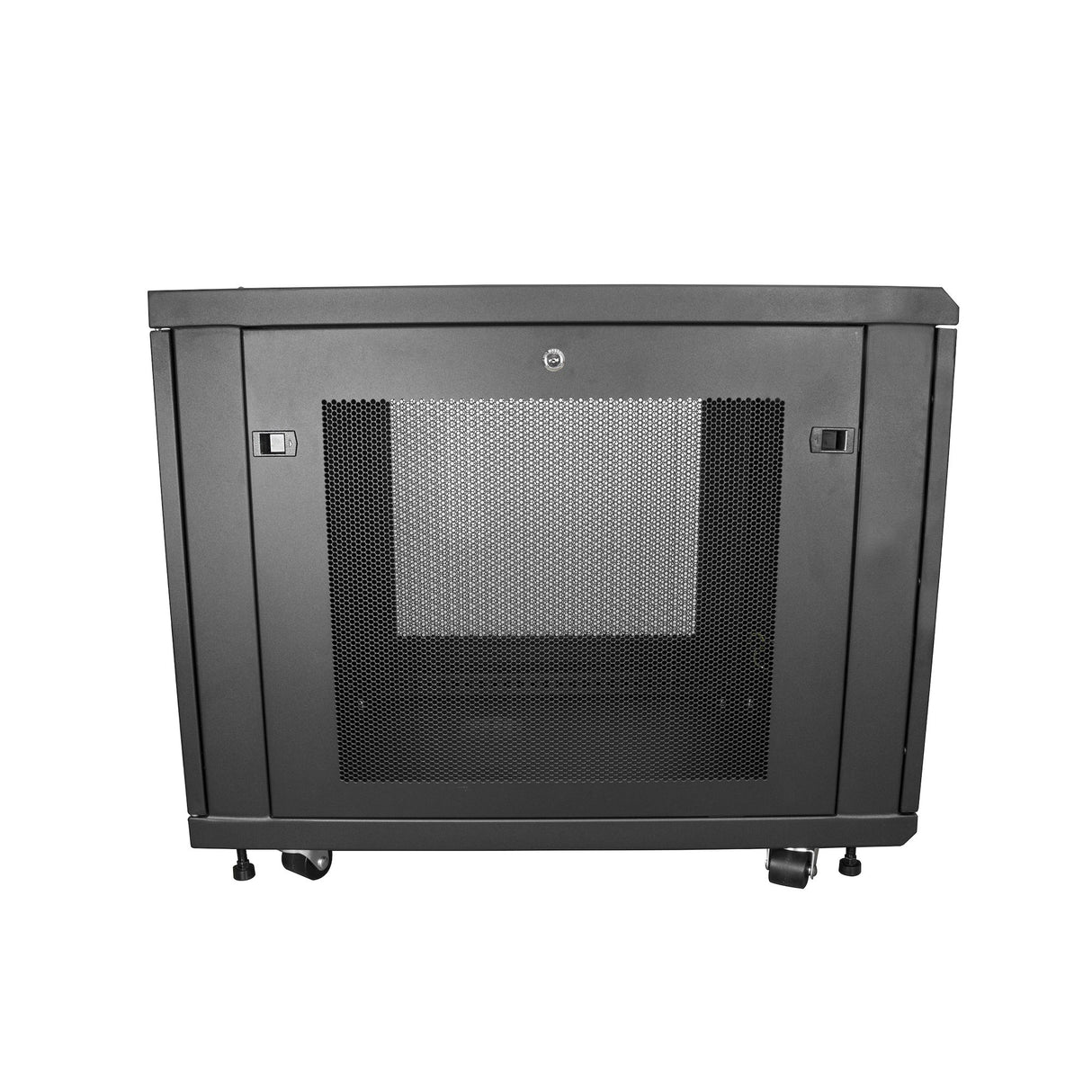 StarTech.com 12U Enterprise-Grade Server Rack Cabinet Kit, 19in Enclosed 4-Post Rack with Shelf and Cable Management, 29in (75cm) Mounting Depth, 992lb (450kg) Capacity