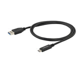 StarTech.com 3ft (1m) USB-A to USB-C Charging Cable, USB 5Gbps, Charge & Sync, 3A, USB 3.0 - USB Charging Cord