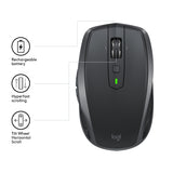 Logitech MX Anywhere 2S Wireless Mobile mouse Office Right-hand RF Wireless + Bluetooth 4000 DPI