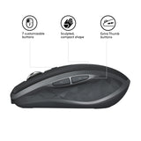 Logitech MX Anywhere 2S Wireless Mobile mouse Office Right-hand RF Wireless + Bluetooth 4000 DPI
