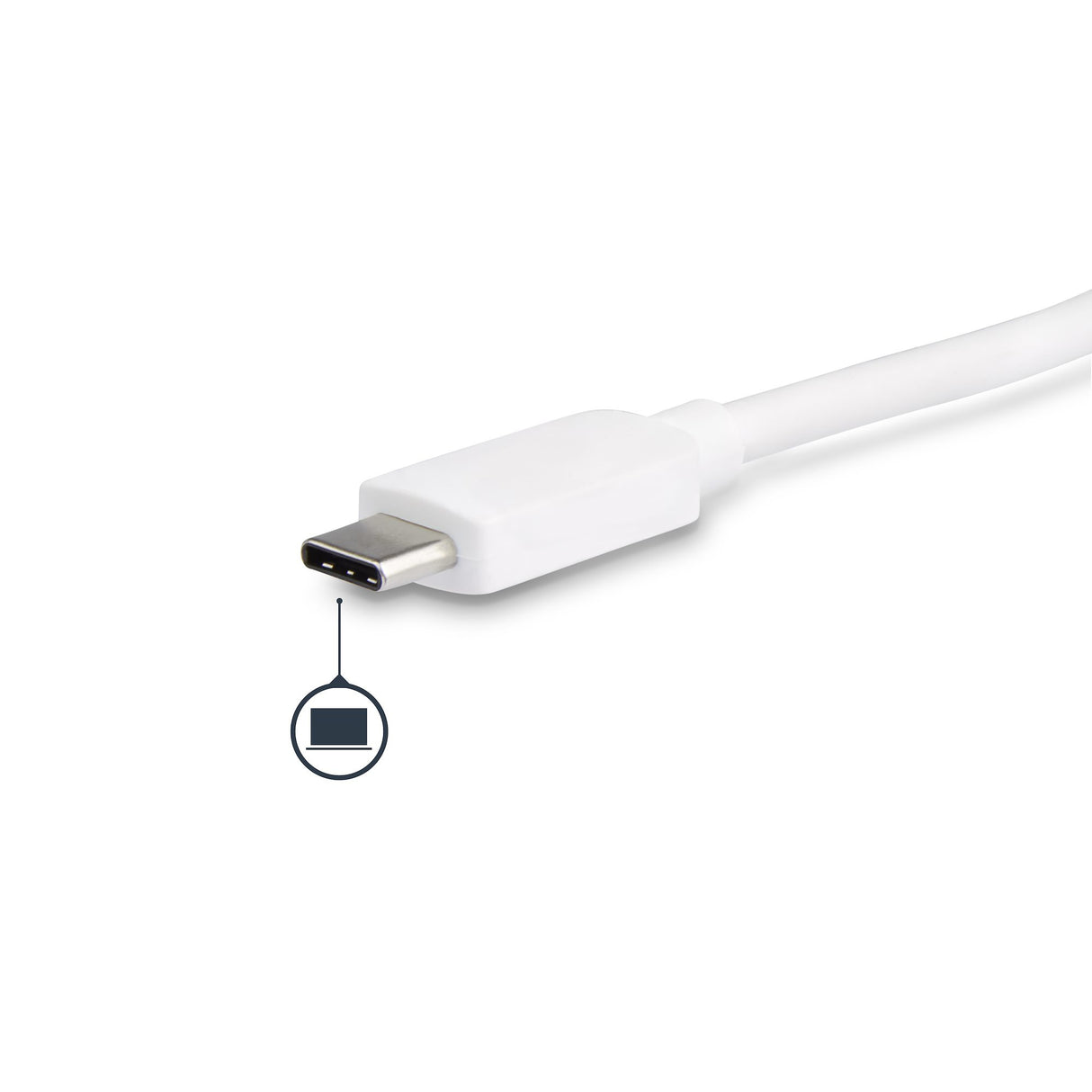 StarTech.com USB C Multiport Adapter - USB-C to DVI-D (Digital) Video Adapter with 60W Power Delivery Passthrough Charging, GbE, USB-A - Portable USB Type-C/Thunderbolt 3 Mini Laptop Dock