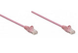 Intellinet 0.3m Cat6 UTP networking cable Pink U/UTP (UTP)
