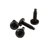 StarTech.com 50-Pack 10-32 19mm Screws,Mounting Screws for 19" or 10" Server Racks, Cabinets and Enclosures, Black - TAA