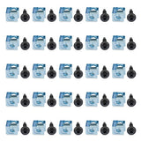 StarTech.com 50-Pack 10-32 19mm Screws and Square Hole Clip Nuts for 19" or 10" Server Racks, Cabinets and Enclosures, Black and Silver - TAA