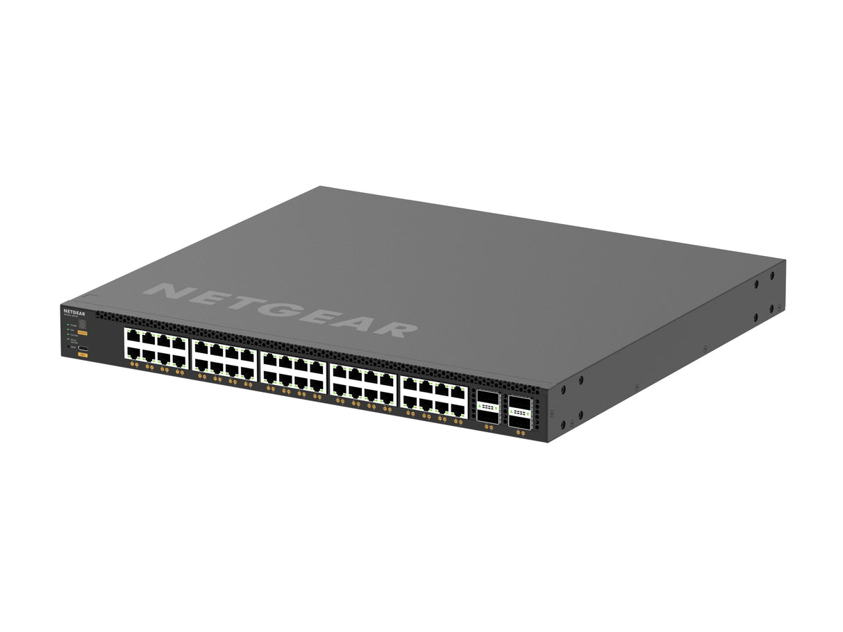 NETGEAR XSM4344C Managed L3 10G Ethernet (100/1000/10000) Power over Ethernet (PoE) 1U Black
