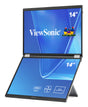 Viewsonic VG1457 portable TV/monitor Portable monitor Grey 35.6 cm (14") LED 1920 x 1200 pixels