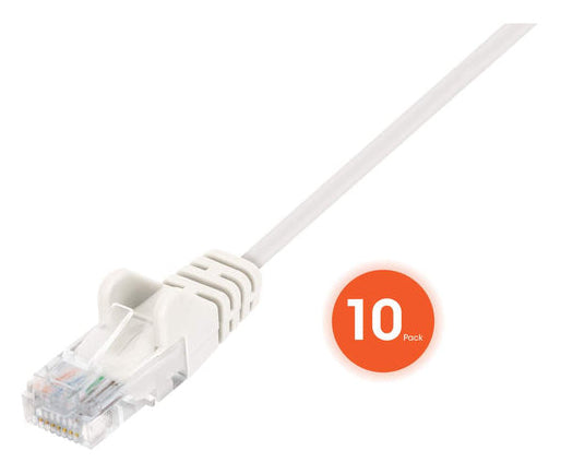 Intellinet 744577 networking cable White 0.3 m Cat6 U/UTP (UTP)