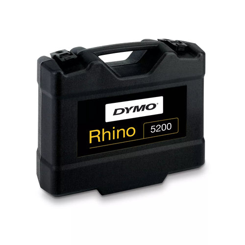 DYMO RHINO Industrial Label Maker | 5200 Label MakerTime-Saving Hot KeysPrints FastDurable Label Maker For Job Sites and Heavy-Duty Labeling Jobs (ANZ Type I Plug)