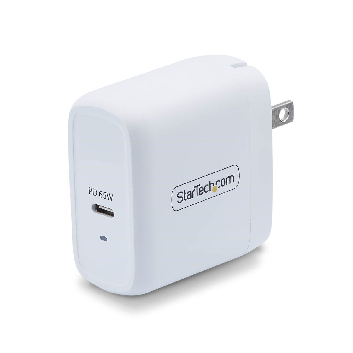 StarTech.com 65W USB-C Laptop Charger, GaN Charger with Power Adapter Brick for Dell, XPS, HP ProBook, MacBook Pro, Microsoft Surface Pro, Black