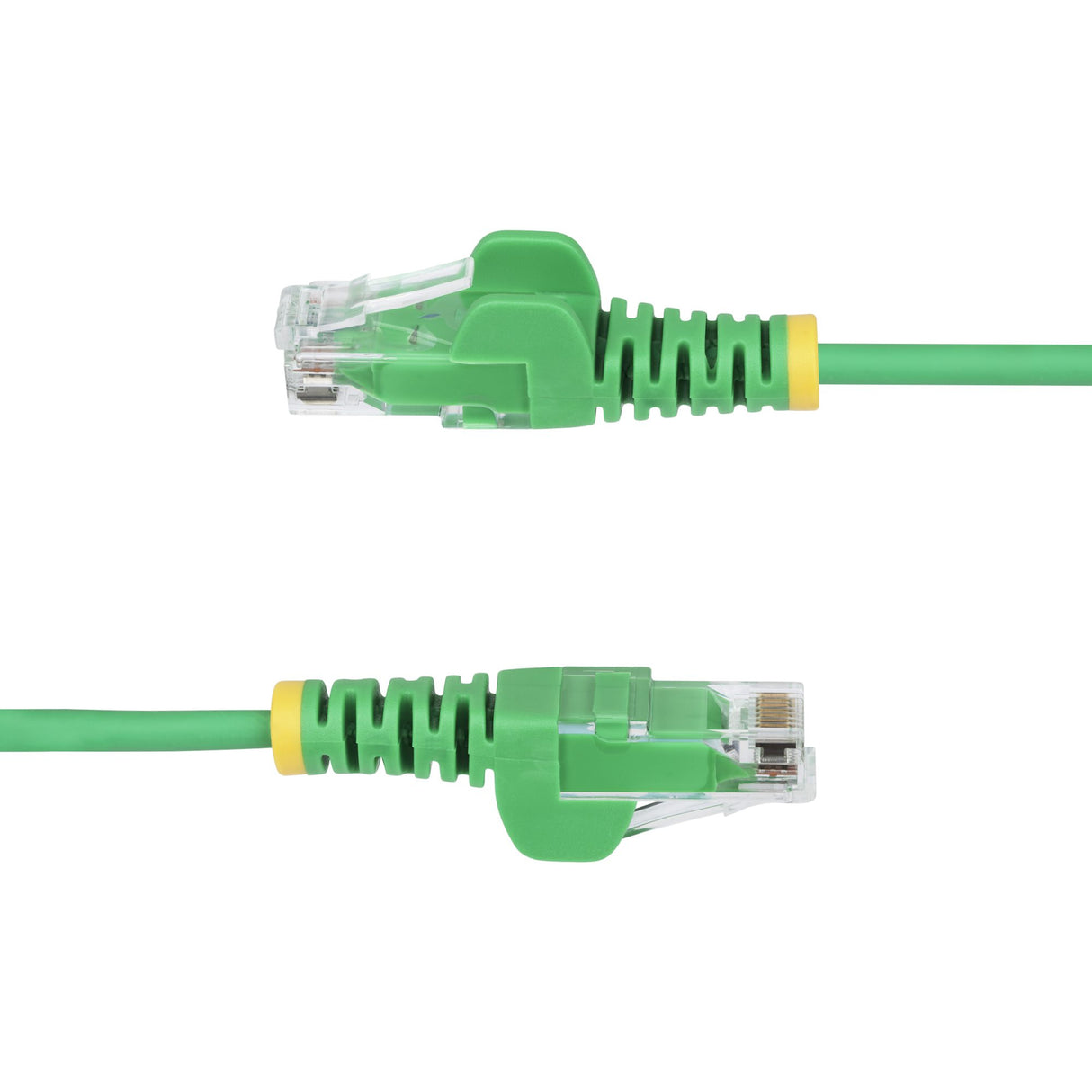 StarTech.com 20ft Green Slim CAT6 Ethernet Cable, Snagless, 100W PoE, UTP, LSZH, 28AWG Pure Bare Copper Wire, Slim RJ45 Network Patch Cord w/Strain Reliefs, Individually Tested