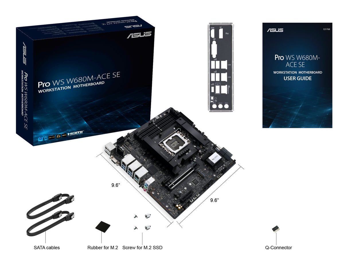 ASUS PRO WS W680M-ACE SE Intel W680 LGA 1700 micro ATX