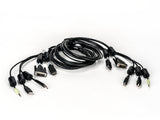 Vertiv Avocent CABLE, 1 DVI-D/1 DISPLAYPORT/2 USB/1 AUDIO, 6FT