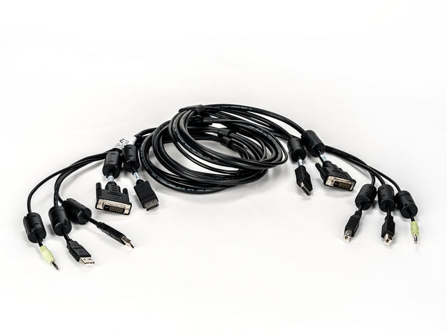 Vertiv Avocent CABLE, 1 DVI-D/1 DISPLAYPORT/2 USB/1 AUDIO, 6FT