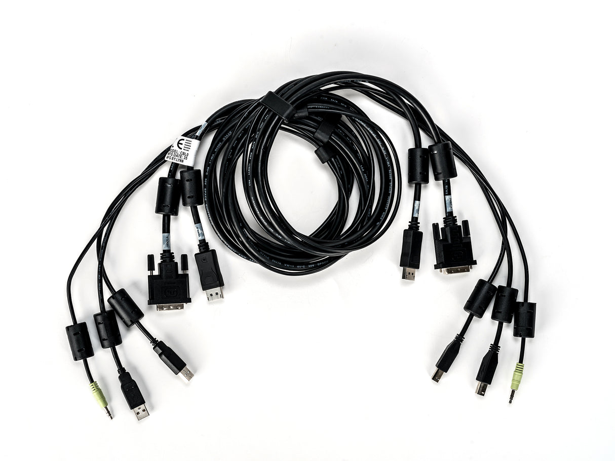 Vertiv Avocent CABLE, 1 DVI-D/1 DISPLAYPORT/2 USB/1 AUDIO, 6FT