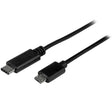 StarTech.com 1.6ft (50cm) USB-C to Micro USB-B Cable, Data Cord, USB 2.0, USB C to Micro-B Data Transfer Cable