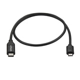 StarTech.com 1.6ft (50cm) USB-C to Micro USB-B Cable, Data Cord, USB 2.0, USB C to Micro-B Data Transfer Cable