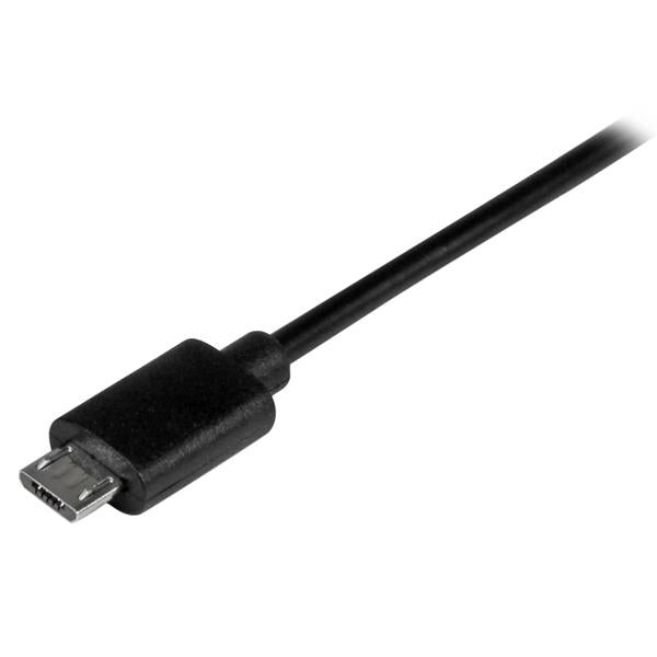 StarTech.com 1.6ft (50cm) USB-C to Micro USB-B Cable, Data Cord, USB 2.0, USB C to Micro-B Data Transfer Cable