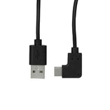 StarTech.com 3ft (1m) USB-A to USB-C Charging Cable, Right-Angled, Charge & Sync, 3A, USB 2.0 - USB Charging Cord
