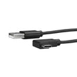 StarTech.com 3ft (1m) USB-A to USB-C Charging Cable, Right-Angled, Charge & Sync, 3A, USB 2.0 - USB Charging Cord