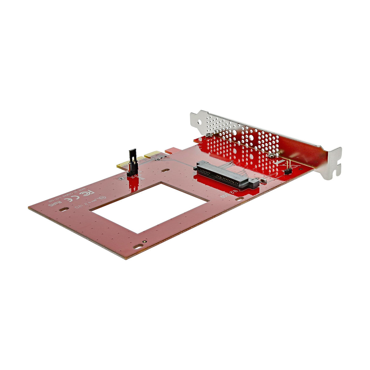 StarTech.com U.2 to PCIe Adapter for 2.5" U.2 NVMe SSD - SFF-8639 - x4 PCI Express 4.0 - TAA