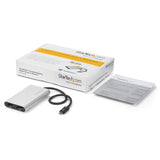 StarTech.com Thunderbolt 3 to Dual DisplayPort Adapter 4K 60Hz - Thunderbolt 3 Certified - Dual Monitor DisplayPort 1.2 Video Converter - Mac & Windows Compatible - Dual 4K DisplayPort