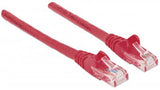 Intellinet 0.6m Cat6 UTP networking cable Red U/UTP (UTP)
