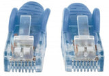 Intellinet 0.6m Cat6 UTP networking cable Blue U/UTP (UTP)