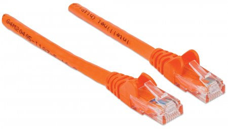 Intellinet 0.6m Cat6 UTP networking cable Orange U/UTP (UTP)