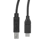 StarTech.com 10ft (3m) USB-B to USB-C Cable, Data Cord, USB 2.0, USB-C Data Transfer Cable