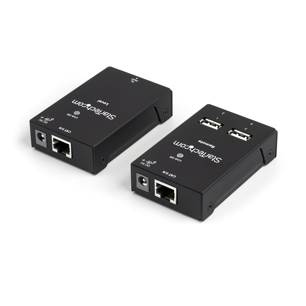 StarTech.com 4-Port USB 2.0-Over-Cat5-or-Cat6 Extender - 130ft (40m) - TAA
