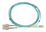 Intellinet 752350 InfiniBand/fibre optic cable 1 m LC SC MMF Aqua colour