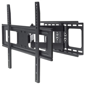 Manhattan Wall Mount for TV & Monitors (Full Motion), For screens 37" to 65", VESA compatibility: all between 200x200mm to 600x400mm - check the dimensions of the four mounting holes on back of screen to ensure it fits, Max 50kg, Black, Bracket...