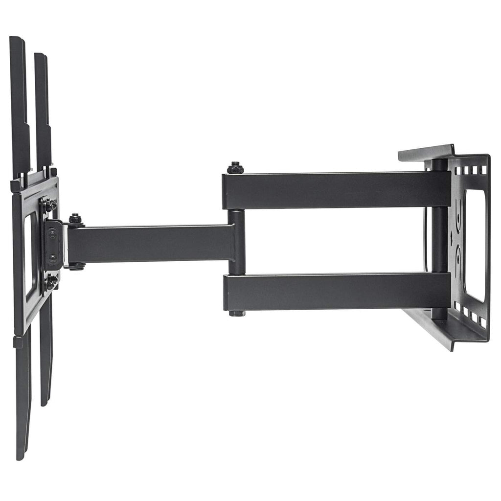 Manhattan Wall Mount for TV & Monitors (Full Motion), For screens 37" to 65", VESA compatibility: all between 200x200mm to 600x400mm - check the dimensions of the four mounting holes on back of screen to ensure it fits, Max 50kg, Black, Bracket...