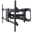 Manhattan Wall Mount for TV & Monitors (Full Motion), For screens 37" to 75", VESA compatibility: all between 200x200mm to 800x400mm - check the dimensions of the four mounting holes on back of screen to ensure it fits, Max 75kg, Black, Bracket...