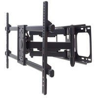 Manhattan Wall Mount for TV & Monitors (Full Motion), For screens 37" to 75", VESA compatibility: all between 200x200mm to 800x400mm - check the dimensions of the four mounting holes on back of screen to ensure it fits, Max 75kg, Black, Bracket...