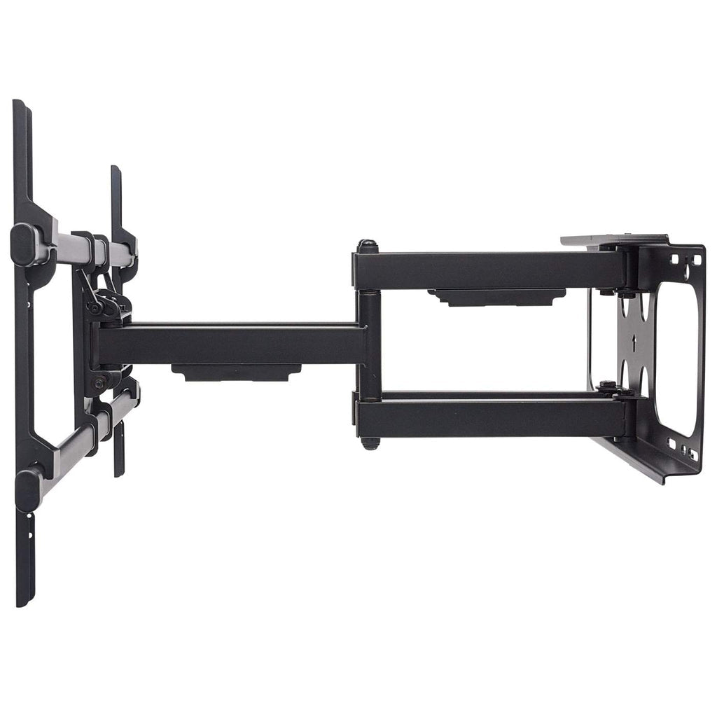 Manhattan Wall Mount for TV & Monitors (Full Motion), For screens 37" to 75", VESA compatibility: all between 200x200mm to 800x400mm - check the dimensions of the four mounting holes on back of screen to ensure it fits, Max 75kg, Black, Bracket...