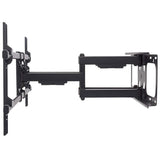 Manhattan Wall Mount for TV & Monitors (Full Motion), For screens 37" to 75", VESA compatibility: all between 200x200mm to 800x400mm - check the dimensions of the four mounting holes on back of screen to ensure it fits, Max 75kg, Black, Bracket...
