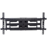 Manhattan Wall Mount for TV & Monitors (Full Motion), For screens 37" to 75", VESA compatibility: all between 200x200mm to 800x400mm - check the dimensions of the four mounting holes on back of screen to ensure it fits, Max 75kg, Black, Bracket...