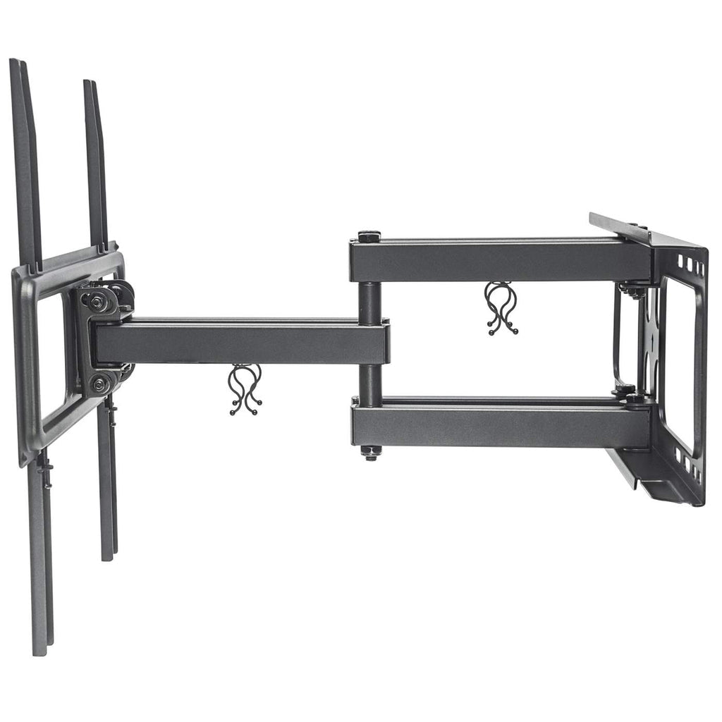 Manhattan Wall Mount for TV & Monitors (Full Motion), For screens 32" to 55", VESA compatibility: all between 100x100mm to 400x400mm - check the dimensions of the four mounting holes on back of screen to ensure it fits, Max 40kg, Black, Bracket...