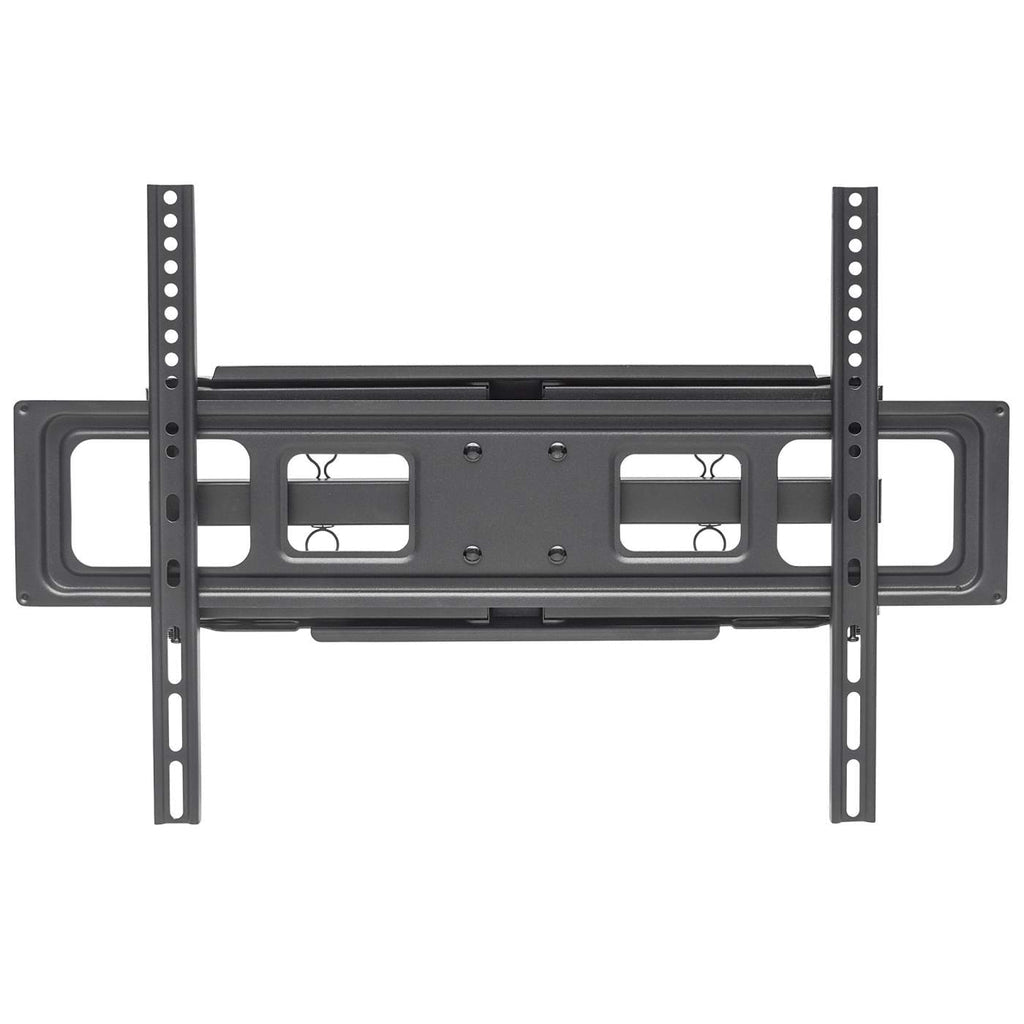 Manhattan TV & Monitor Mount, Wall, Full Motion, 1 screen, Screen Sizes: 37-65", Black, VESA 100x100 to 600x400mm, Max 40kg, LFD, Tilt & Swivel with 3 Pivots, Lifetime Warranty