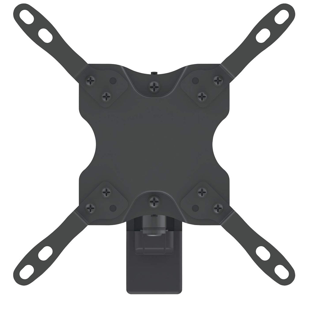 Manhattan Wall Mount for TV & Monitors (Full Motion), For screens 13" to 42", VESA compatibility: all between 75x75mm to 200x200mm - check the dimensions of the four mounting holes on back of screen to ensure it fits, Max 20kg, Black, Bracket