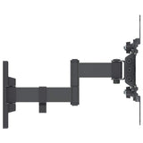 Manhattan Wall Mount for TV & Monitors (Full Motion), For screens 13" to 42", VESA compatibility: all between 75x75mm to 200x200mm - check the dimensions of the four mounting holes on back of screen to ensure it fits, Max 20kg, Black, Bracket
